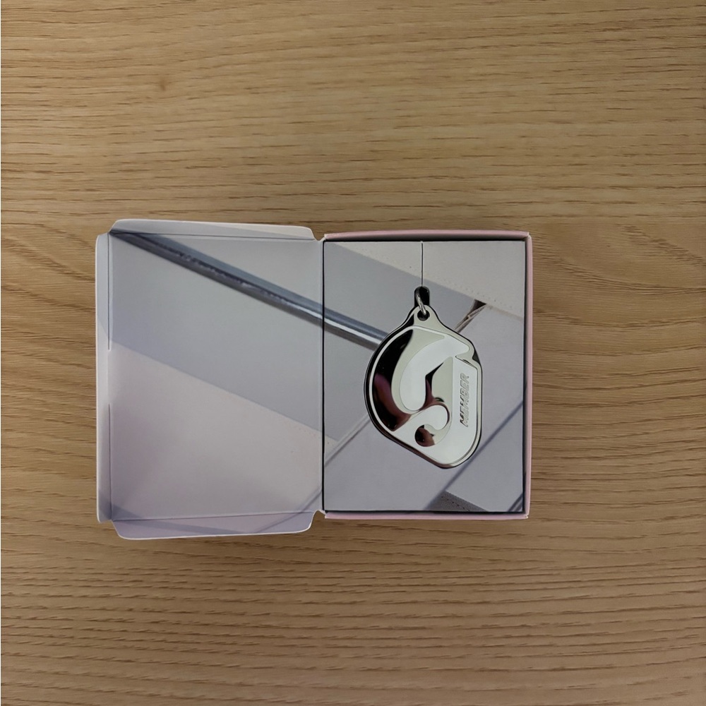 Brand New Glossier G Membership Keychain